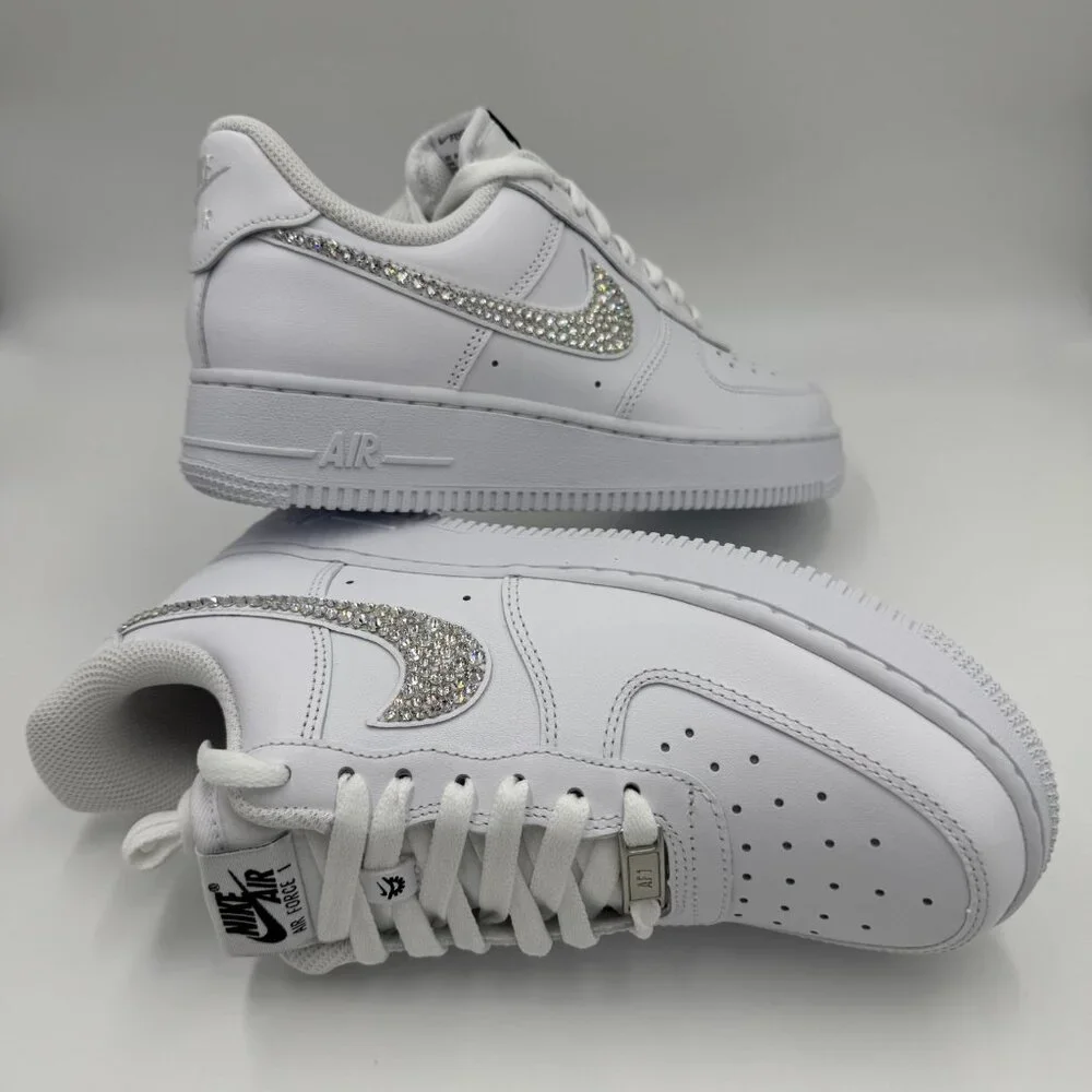 Swarovski Nike Air Force 1 '07 Flyease Women's Shoes - Picture 2 of 8